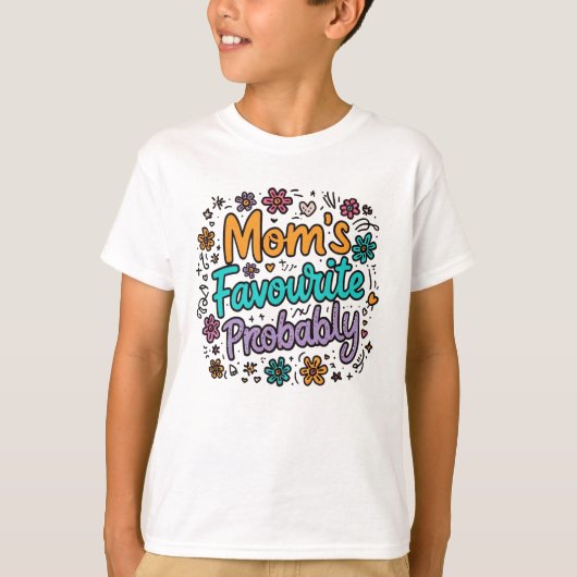 お母さんがお気に入り(多分) Tシャツ (正面)