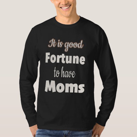 お母さんができてよかった Tシャツ (正面)