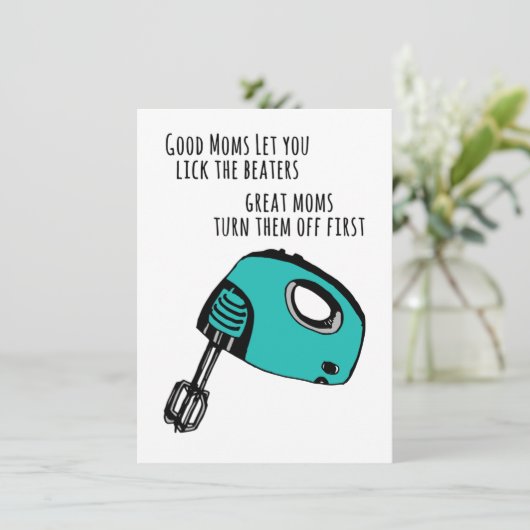 「お母さんがビーターをなめさせてくれた」カード 招待状 (スタンド正面)