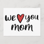 お母さんが好き ポストカード (正面)
