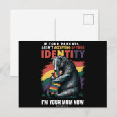 お母さんが抱き締めたLGBTQ ポストカード (正面/裏面)