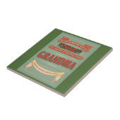 お母さんが断るとき、祖母を頼んで下さい。 タイル (側面)