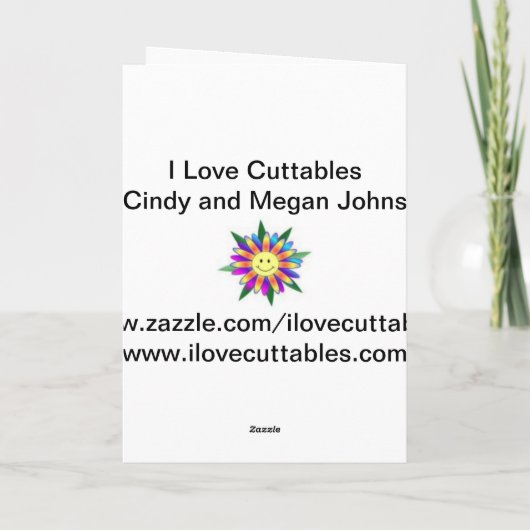 お母さんが最高のナースを作る カード (裏面)