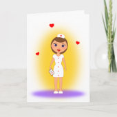 お母さんが最高のナースを作る カード (正面)