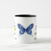 お母さんが花IDの一突き-幸せなB日のお母さん マグカップ (中央)