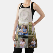 お母さんが8枚の写真フローラをデリケガーリーートにエレガント贈る エプロン (インサイチュ)