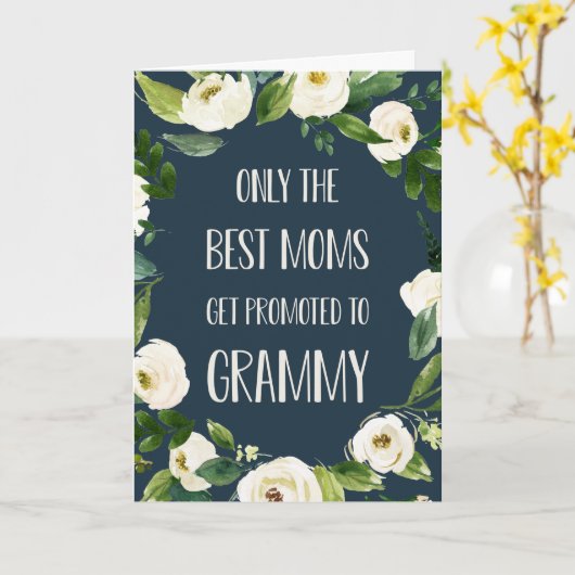 お母さんだ最高のけがグラミー賞に昇進 カード (黄色い花)