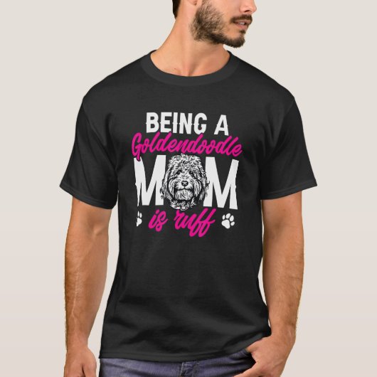 お母さんってゴンドゥル犬なんだから Tシャツ (正面)