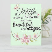 お母さんって花みたい… シーズンカード (スタンド正面)