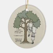 お母さんですばらしい単語 セラミックオーナメント (左)