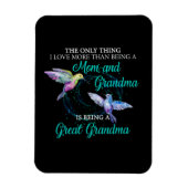 お母さんとおばあちゃんはおばあちゃん素晴らしだ マグネット (縦)