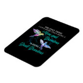 お母さんとおばあちゃんはおばあちゃん素晴らしだ マグネット (左側)