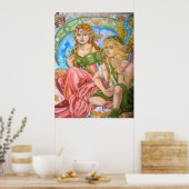 お母さんとお姫様。 ポスター (キッチン)