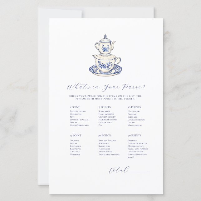 お母さんとお茶は財布の中に何が？ (正面)