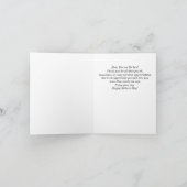 お母さんと夕焼けの散歩 マザーズデーカード サンキューカード (内部)