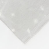 お母さんと娘の色をカスタマイズ |グレー フリースブランケット (角)