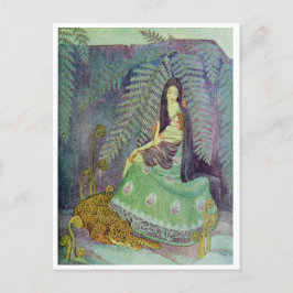 お母さんと子供のドロシー・ラスロップ ポストカード