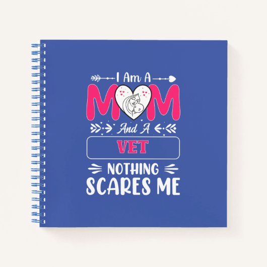 お母さんと獣医さん何も怖くないおもしろい、お母さん ノートブック (正面)