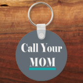 お母さんにおもしろいプレゼントを呼ぶ キーホルダー (正面)