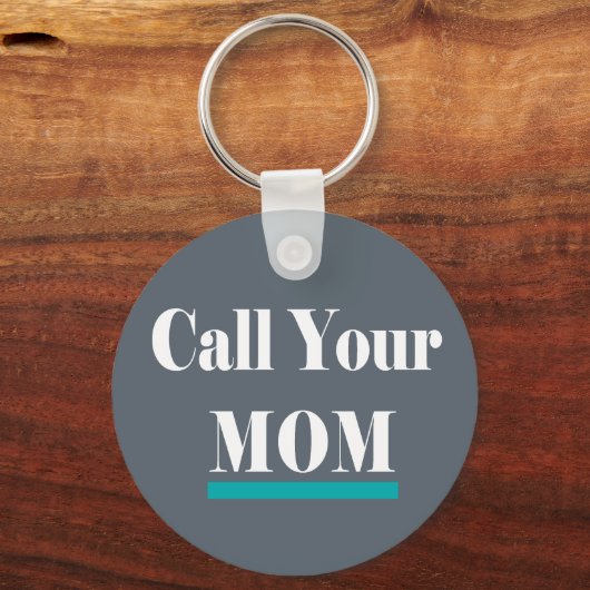 お母さんにおもしろいプレゼントを呼ぶ キーホルダー (正面)