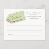 お母さんにとってアドバイスカードのハッピードット語 アドバイスカード (裏面)