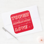 お母さんになるほど独身の辛く熱狂するて… スクエアシール (封筒)