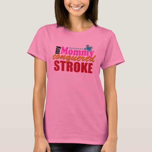 お母さんによって征服される打撃 Tシャツ (正面)