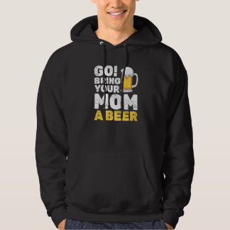 お母さんにビールママ誕生日お母さん パーカ