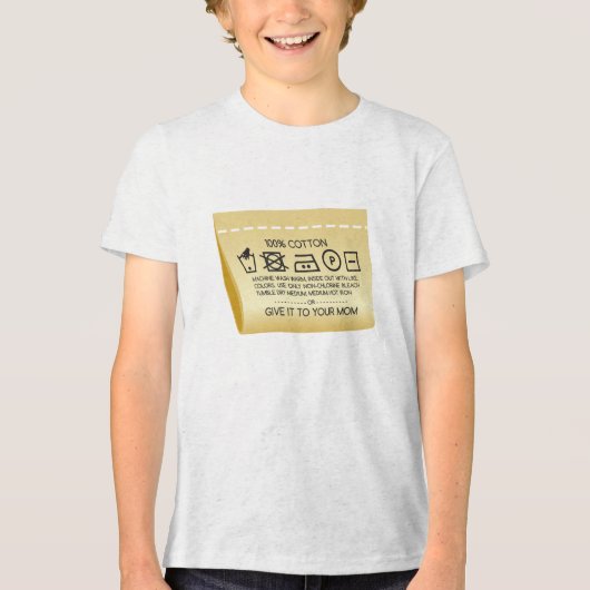お母さんにプレゼント1 トライブレンドTシャツ (正面)