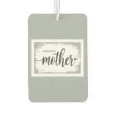 お母さんに最適なおもしろいプレゼント カーエアーフレッシュナー (裏面)