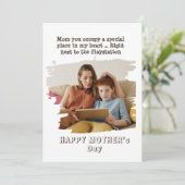 お母さんに笑顔を！ユーモアな母の日のカード シーズンカード (スタンド正面)