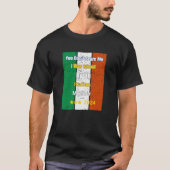 お母さんに育てられた私を怖がらせイタリアンない Tシャツ (正面)