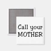 お母さんに電話して マグネット (正面/裏面)
