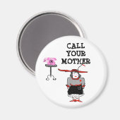 お母さんに電話する – マグネット (正面/裏面)
