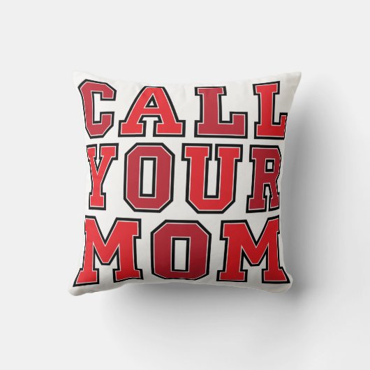 お母さんに電話 クッション (裏面)