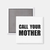 お母さんに電話 マグネット (正面/裏面)