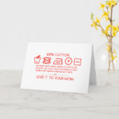 お母さんに4 カード (黄色い花)