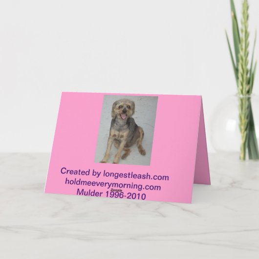 お母さんに サンキューカード (裏面)