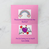 お母さんに サンキューカード (内部)