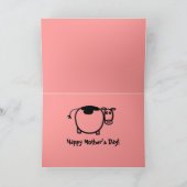 お母さんに…世界中で素敵なお母さん! カード (内部)