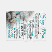 お母さんのおかあさん毛布に贈り物 フリースブランケット (正面(横))