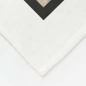 お母さんのおばあちゃんの写真コラージュ フリースブランケット (角)