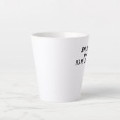 お母さんのお母さん過ぎるの私よ カフェラテマグ (正面)