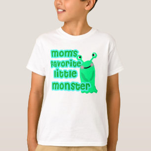 お母さんのお気に入りので小さいモンスターのワイシャツ Tシャツ