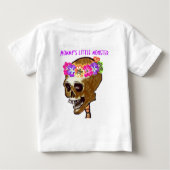 お母さんのお気に入りのなモンスター ベビーTシャツ (裏面)