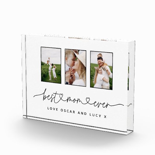 お母さんのかわいモダンい脚本数々の写真プレゼント フォトブロック (右)