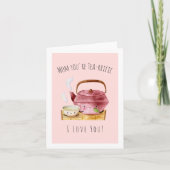 お母さんのためのあなたはお母さんの茶rrific |カード シーズンカード (正面)