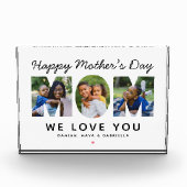 お母さんのためのカスタムコラージュ フォトブロック (正面)