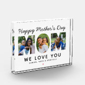 お母さんのためのカスタムコラージュ フォトブロック (左)
