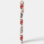お母さんのためのクールなバラのカスタマイズ可能な名前iPhoneケース Case-Mate iPhoneケース (裏面 / 右)